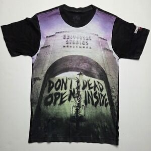 RARE The Walking Dead Universal Studios Promo T‎ Shirt Size Small